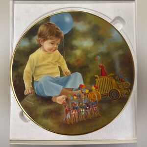 Lynn Lupetti “Fantasy Festival” Collector Plate (1982) – The Magic People Series
